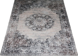 Vloerkleed Viola Antraciet 160 x 230 cm