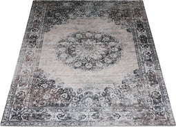 Vloerkleed Viola Antraciet 80 x 240 cm
