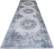 Vloerkleed Viola Antraciet 80 x 240 cm