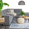 Vloerkleed Viola Blue 200 x 200 cm