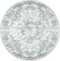 Vloerkleed Viola Blue - Rond ø200 cm