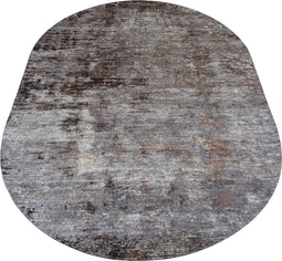 Vloerkleed Yara Brown - Ovaal 160 x 230 cm