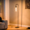 Vloerlamp, 1-lichts, V340 gunmetal