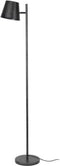 Vloerlamp 1L verstelbare metalen kap - Charcoal
