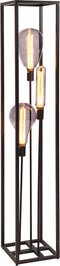 Vloerlamp, 3-lichts, V340 zwart