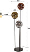 Vloerlamp 3x Ø25 stellar - Artic zwart