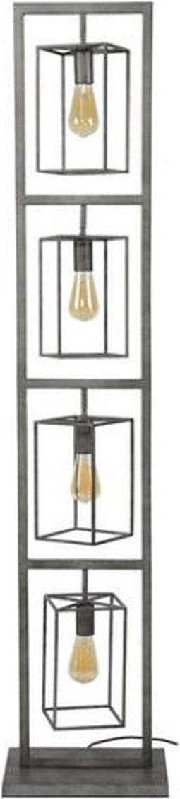 Vloerlamp Cubic Tower | 4 Lampen