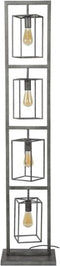Vloerlamp Cubic Tower | 4 Lampen