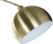 Vloerlamp DKD Home Decor 36 x 110 x 195 cm Gouden Metaal Marmer 220 V 60 W