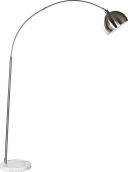 Vloerlamp DKD Home Decor 36 x 110 x 195 cm Zilverkleurig Metaal 220 V 60 W