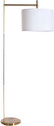 Vloerlamp DKD Home Decor 76 x 43 x 169 cm Zwart Gouden Metaal 220 V 50 W