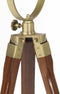Vloerlamp driepoot 97 cm massief mangohout