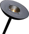 Vloerlamp Hansa led First zwart staal