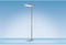Vloerlamp Hansa led Maxlight aluminium