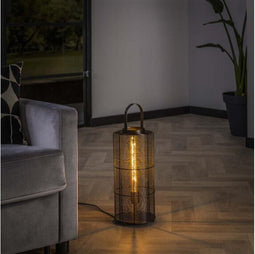 Vloerlamp reach - Zwart nikkel