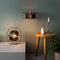 Vloerlamp SPOOL Zwart Groen / Geen