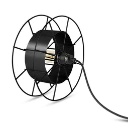 Vloerlamp SPOOL Zwart Zwart / Geen