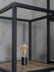 Vloerlamp Vintage - Staande lamp - 160 cm - Mangohout - Metaal