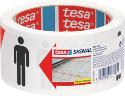 Vloermarkeringstape Tesa 58263 50mmx50m houd afstand