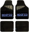 Vloermattenset voor auto Sparco SPC1901 Universeel Zwart/Blauw (4 pcs)