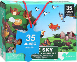 Vloerpuzzel Buitenleven, 35st.