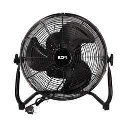 Vloerventilator EDM industrial Ø 45 x 55 cm Zwart 70 W