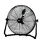 Vloerventilator EDM industrial Ø 50 x 58 cm Zwart 130 W