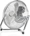 Vloerventilatoren Tristar VE-5933 - Box ventilator Ø 30 cm - Drie verschillende snelheidsstanden - 130° verstelbaar - Metaal