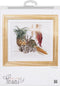 Thea Gouverneur - Borduurpakket met telpatroon - 576A - Voorgesorteerde DMC Garens - Keuken lap - Aida - 37 cm x 37 cm - DIY Kit
