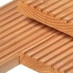 Vlonderplank onbehandeld 2,4 x 13,8 x 400 cm