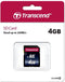 Transcend Premium SD-kaart - 4GB - Class 10 - 10 Mb/s schrijfsnelheid (1 stuk)