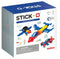 Stick-O City Voertuigenset - magnetisch speelgoed - 20 modellen - magneten speelgoed - baby blokken
