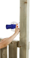 Megafoon blauw / wit