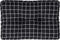 vidaXL - Palletkussen - ruitpatroon - 60x40x12 - cm - stof - zwart