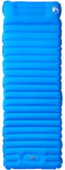 vidaXL - Kampeermatras - met - kussen - zelfopblazend - 1-persoons - blauw