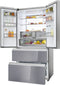 Haier HFR79F19EFGK - Amerikaanse Koelkast - 703 liter - Zilver - 190 cm