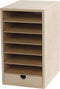 Papier opslag unit, h: 31,5 cm, b: 18 cm, 1 stuk, MDF