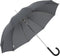 Paraplu Zwart Grijs Geruit - Carbon - Dsn 111 cm - Lengte 94 cm - Doppler