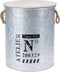H&S - Collection - 3-delige - Opbergboxenset - met - touw - zink