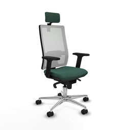 Piqueras y Crespo 2D086N2 - Bureaustoel - Hoofdsteun en armleuning - Groen
