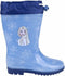 Kinderregenlaarzen Frozen Blauw