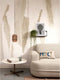 GOOD&MOJO Hanglamp Bhutan - Bamboe/Zwart - Ø18x25cm - - Hanglampen Eetkamer, Slaapkamer, Woonkamer