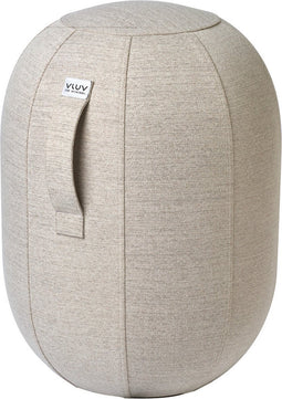 VLUV BOL VELT zitbal 60-65cm -Grey-Melange/Red