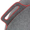 VLUV BOL VELT zitbal 70-75cm - Grey-Melange/Red