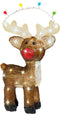 Lumineo Kerstverlichting figuur - rendier -17 x 33 x 47 cm -LED decoratie kerstfiguren
