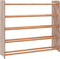 vidaXL - Schoenenrek - 90x24x81 - cm - bewerkt - hout - bruin