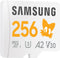 Samsung Sonic the Hedgehog PRO Plus - microSDXC 256GB - 180MB/s leessnelheid - A2-classificatie
