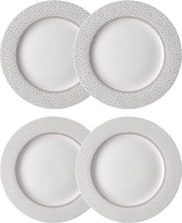 Laura Ashley Wild Clematis Collectables Bordenset 4 persoons servies - Plat - Ø26 cm
