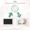 Elro BC4000 - Baby Monitor Royale - 1080P HD - 12,7 cm touchscreen - Wit