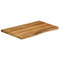 Tafelblad met natuurlijke rand 80x60x3,8 cm massief mangohout